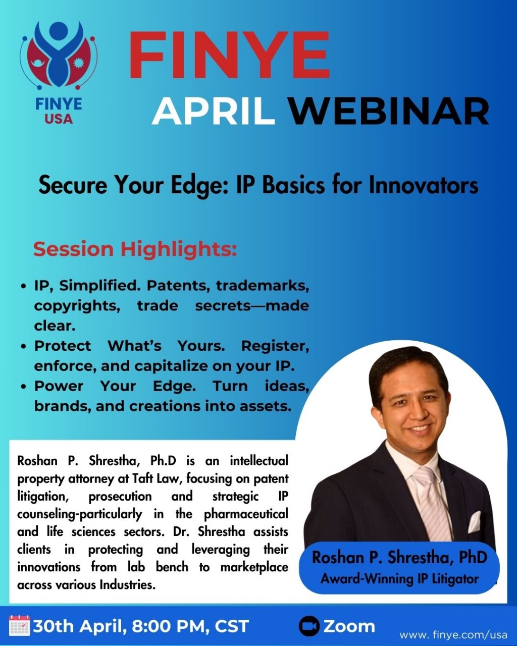 April Webinar: Secure Your Edge: IP Basics for Innovators