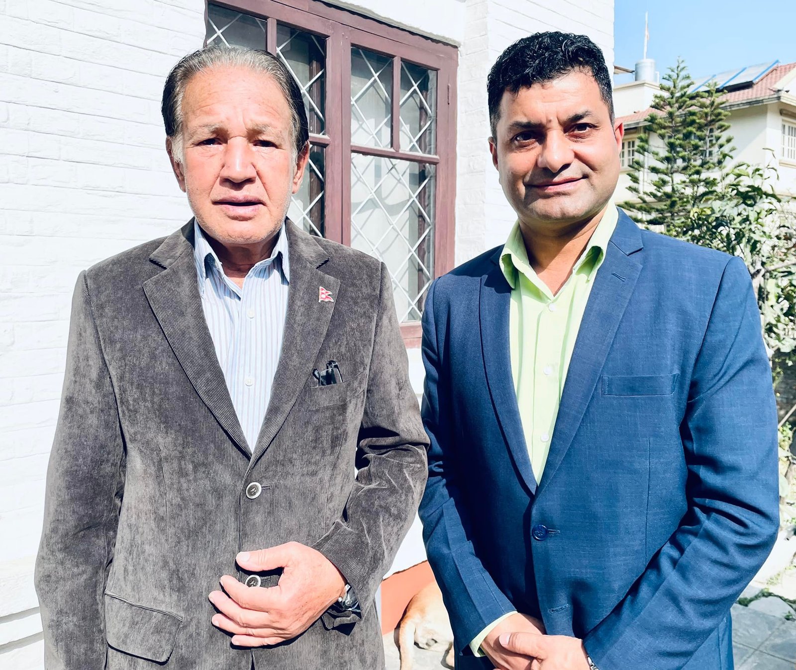  FINYE China President Dil Bahadur Khatayat Meeting With Honorary Consul Rishi Dhakal and Nepal's Foreign Minister Dr. Narayan Khadka to Discuss Nepal-China Transit, Trade, and Student Issues