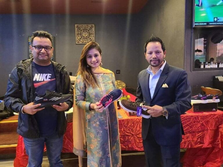 FINYE- USA द्वारा आयोजित कार्यक्रममा टेक्सासमा गोल्डस्टार जुत्ताको अमेरिकी बजारमा प्रवेश