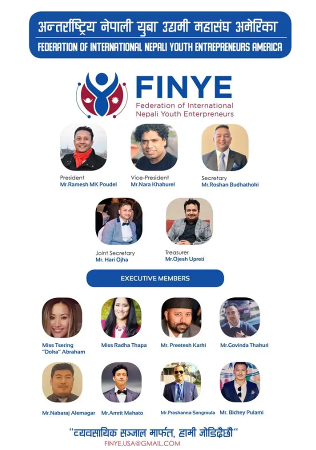 Himalayan Khabar Highlights: FINYE's New American Chapter - Building a Network for Nepali Entrepreneurs in the USA