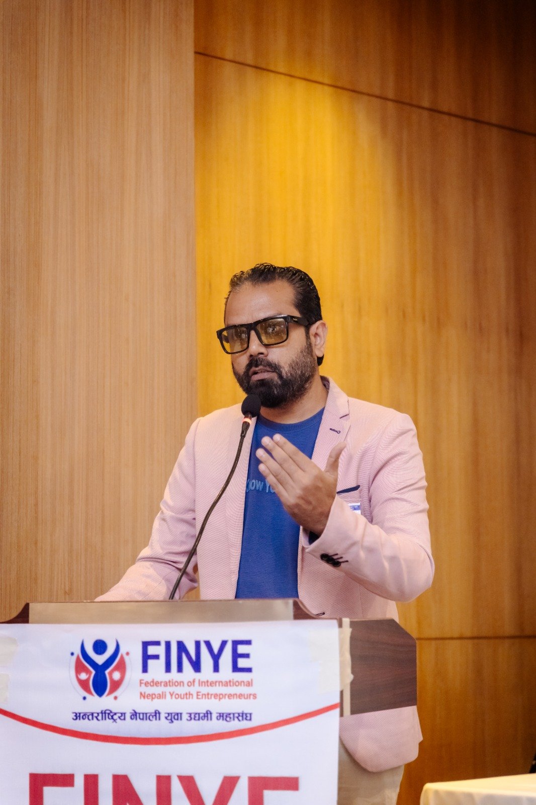FINYE Vice President Mr. Shamim Anwar | The Mission & Vision of FINYE | FINYE Bagmati Launch