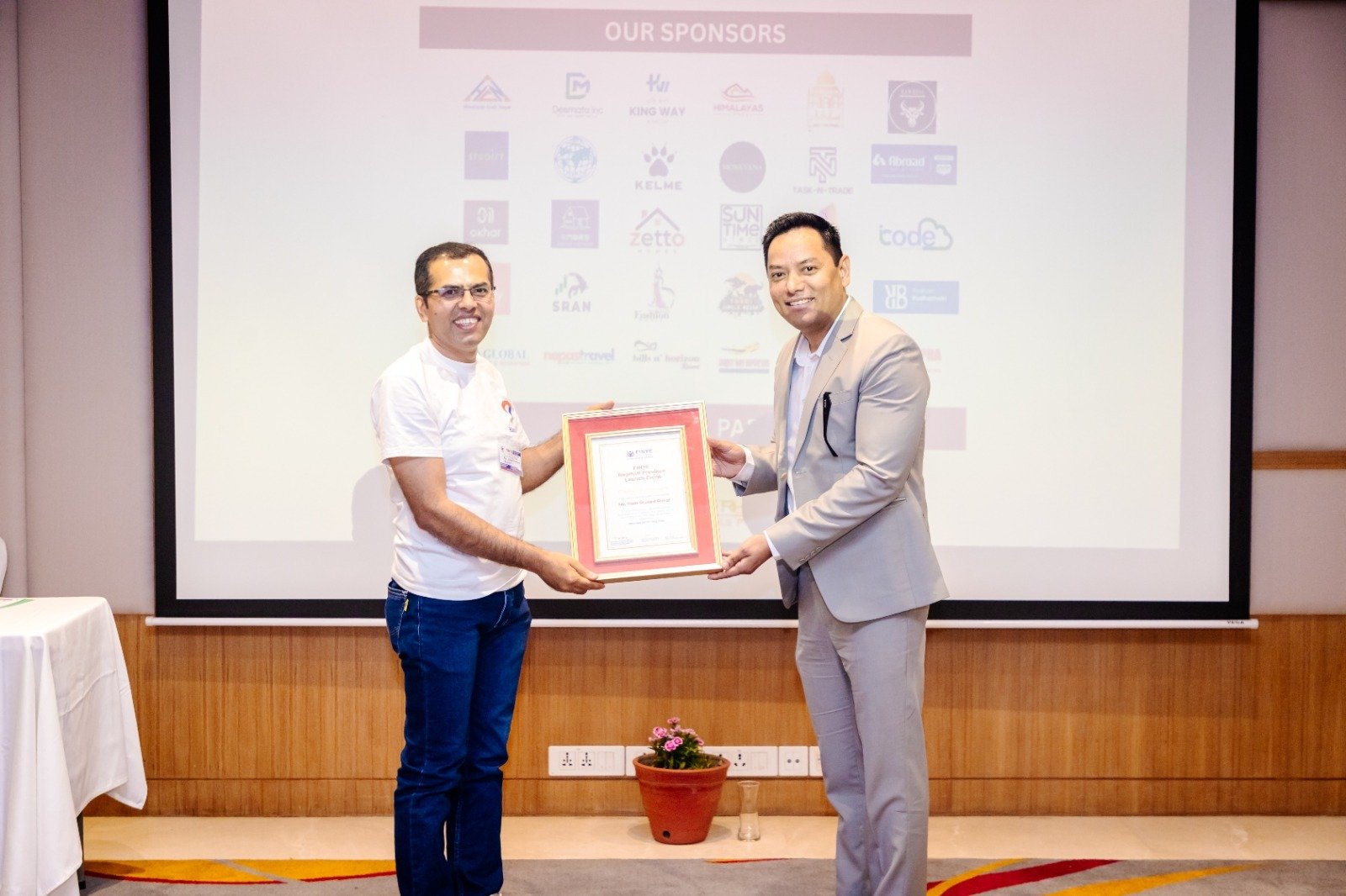 Certificate of Appreciation | Guest Speakers | FINYE Bagmati Committee Launch