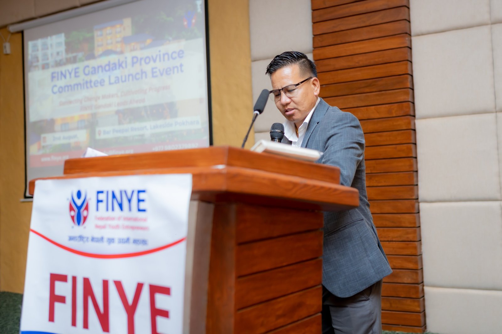 FINYE Gandaki Province Launch Event | Jitu Gurung, FINYE Gandaki President